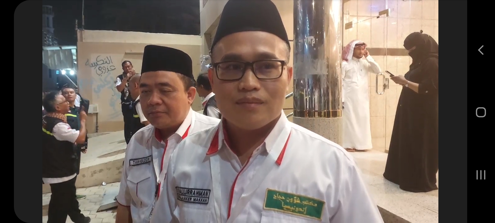 Jemaah haji wukuf di arafah