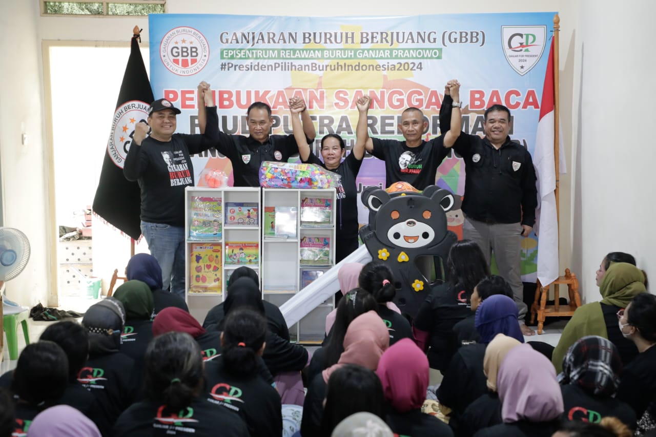 Sanggar Baca yang dibuka GBB di Cilincing, Jakarta Utara