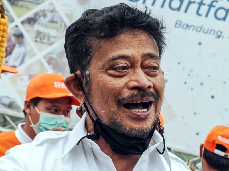 Kasus Kementan Berbau Politis, Mentan: Semoga Hukum Ditegakkan dengan Benar