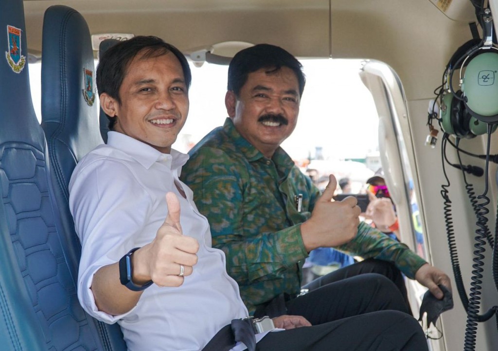 Meteri ATR/BPN Hadi Tjahjanto dan Wamen ATR/BPN Raja Juli Antoni