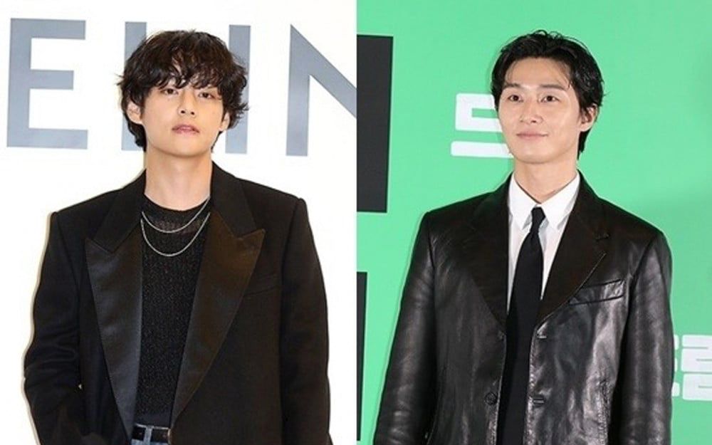 Selebriti Korea Selatan, Kim Taehyung alias V BTS dan Park Seo-joon