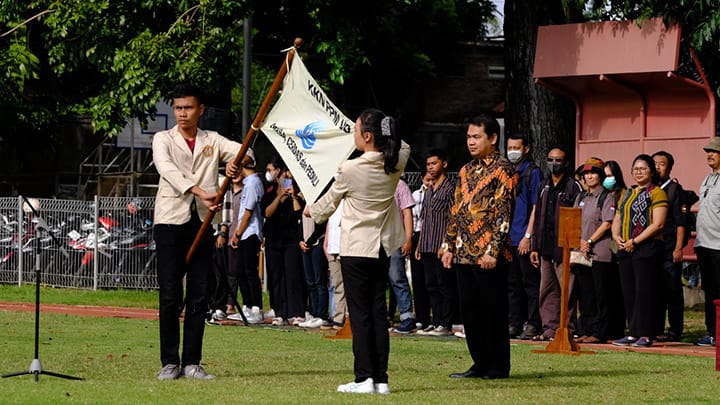 Acara pelepasan program KKN Universitas Sanata Dharma