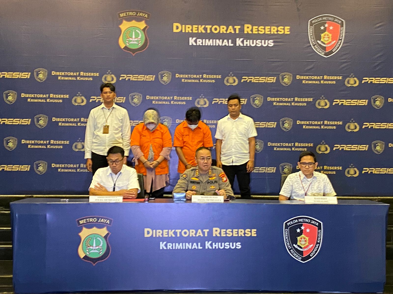 Direktorat Reserse Kriminal Khusus (Ditreskrimsus) Polda Metro Jaya membongkar kasus tindak pidana penyaluran pekerja migran ilegal