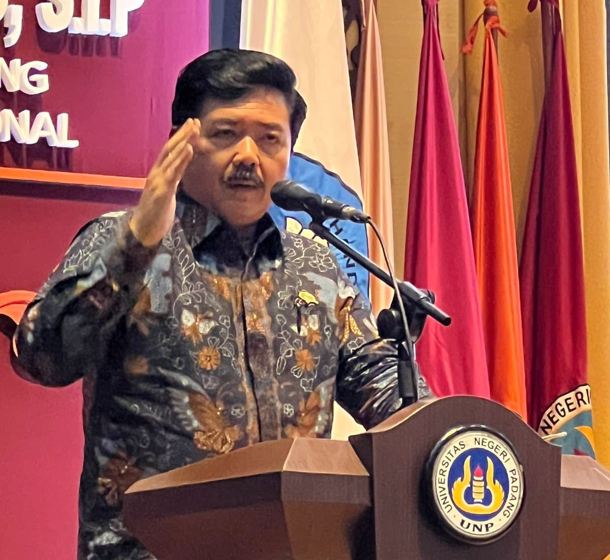 Menteri ATR/BPN Hadi Tjahjanto 