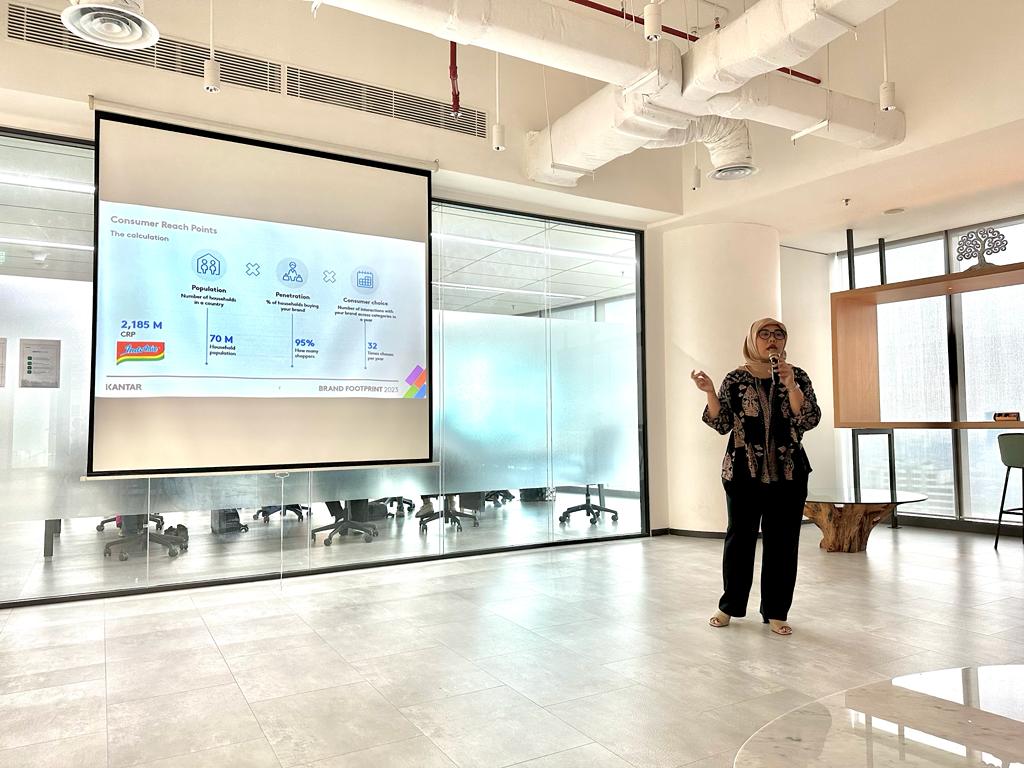 Marketing Manager of Kantar Indonesia, Worldpanel Division Corina Fajriyani, Sr.