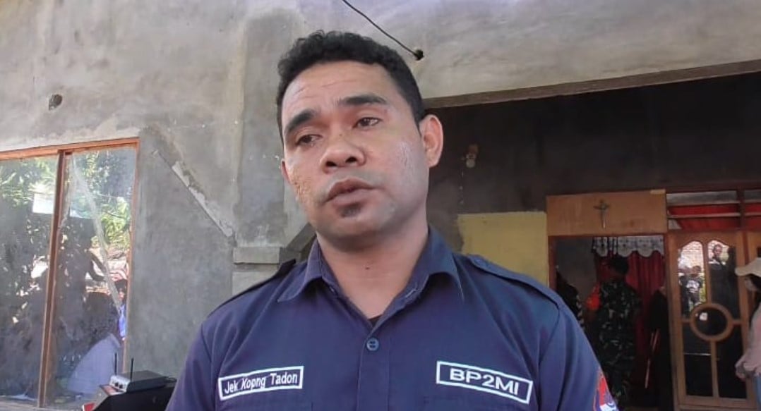 Staf BP2MI NTT Januarius Kopong Tadon