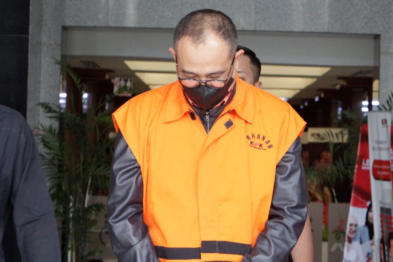 Tersangka kasus dugaan gratifikasi Rafael Alun Trisambodo