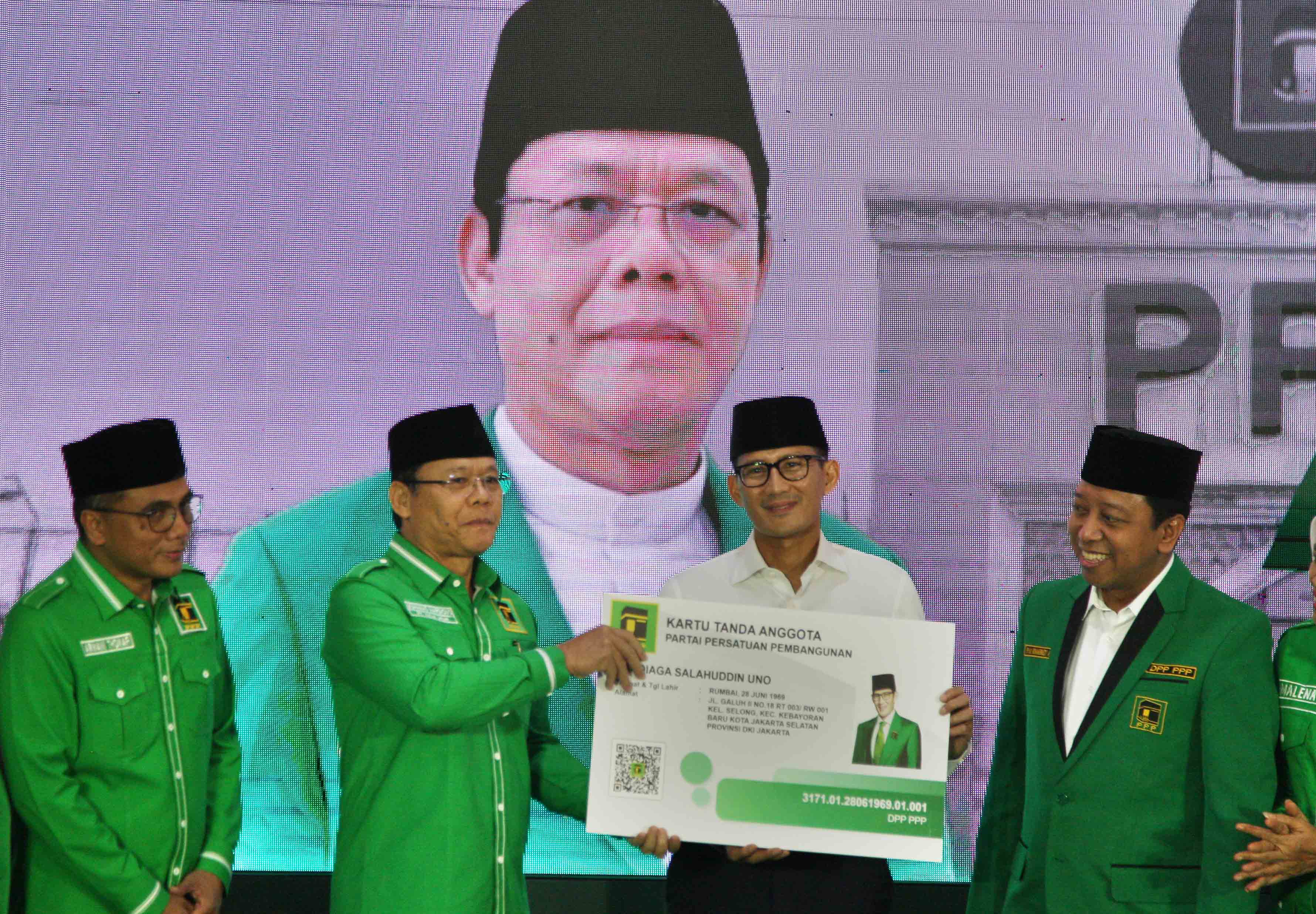 Mardiono Berharap Hoki Sandiaga Menular ke PPP