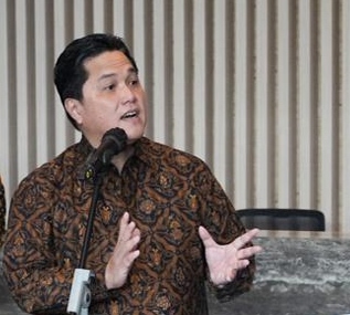 Menteri BUMN Erick Thohir