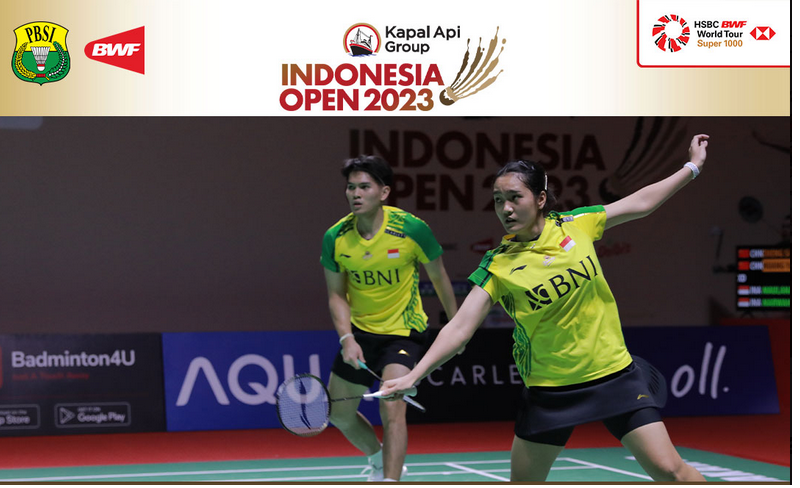 Ganda putri Indonesia Febriana Dwipuji Kusuma/Amalia Cahaya Pratiwi melaju ke babak 16 besar.