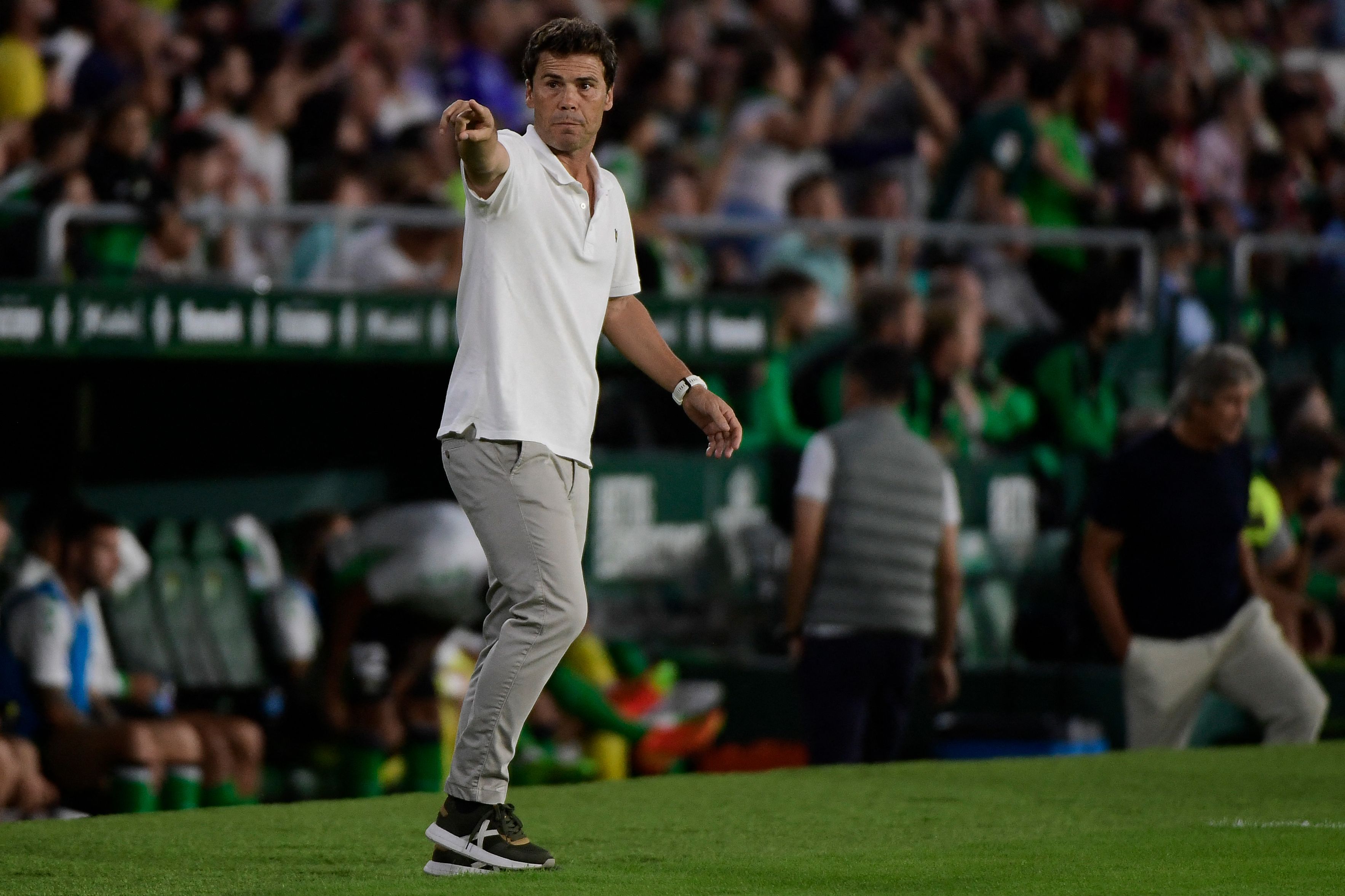 Pelatih Almeria Rubi.