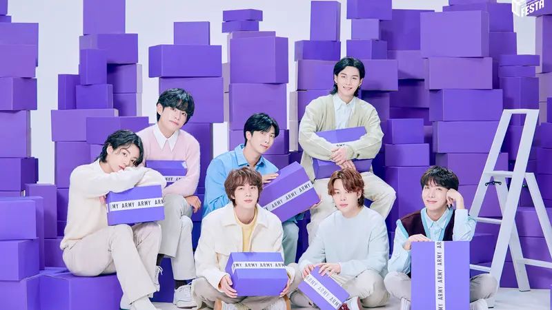 Puncak perayaan 10 tahun debut BTS atau BTS Festa 2023