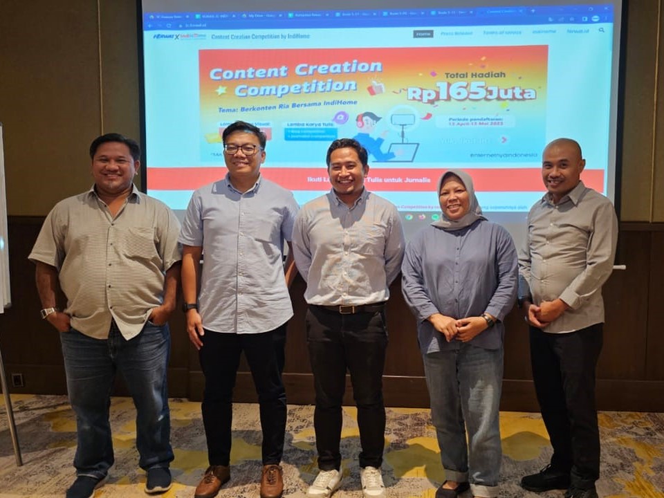 Content Creation Competition membuahkan lebih dari 500 karya jurnalistik yang terdiri dari kategori feature news dan straight news.