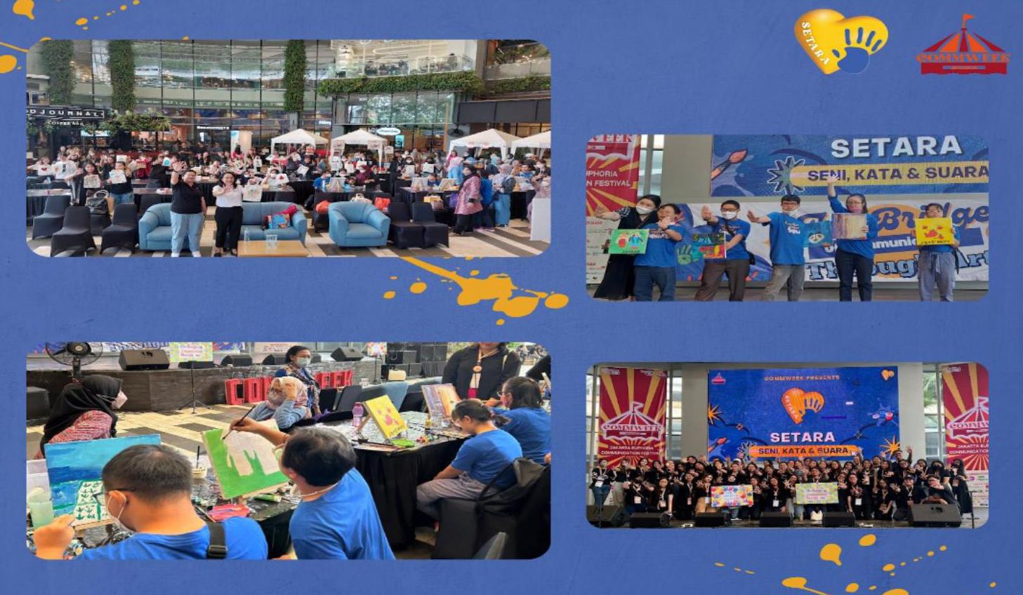 Fikom Untar menyelenggarakan Communication Week (Commweek) 2023 di Mal Gandaria City, Jakarta Selatan, Sabtu (3/6).