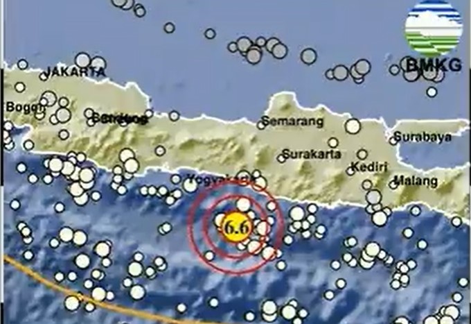 (UPDATE) Gempa M 6,4 di Bantul, Ini Daerah yang Rasakan Getarannya