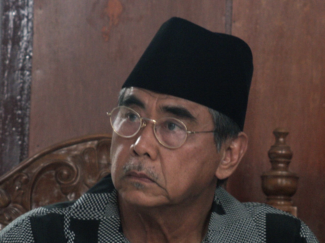 Pimpinan Ponpes Al-Zaytun, Abdussalam Panji Gumilang. 