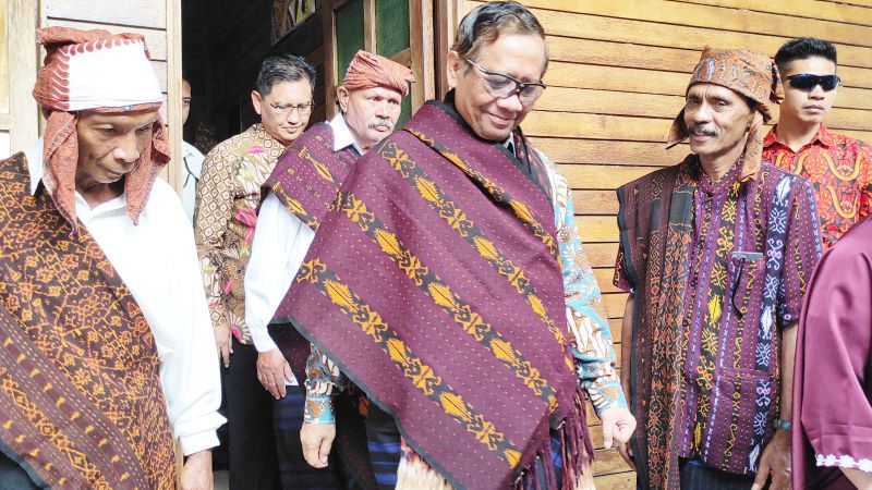 Menkopolhukam  Mahfud MD