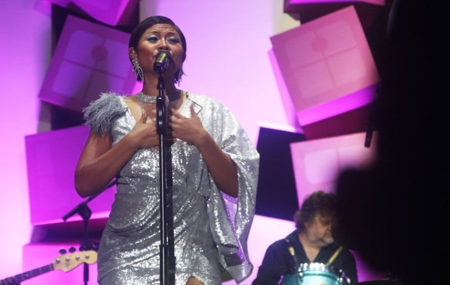 Penampilan Dira di Java Jazz Festival 2023.