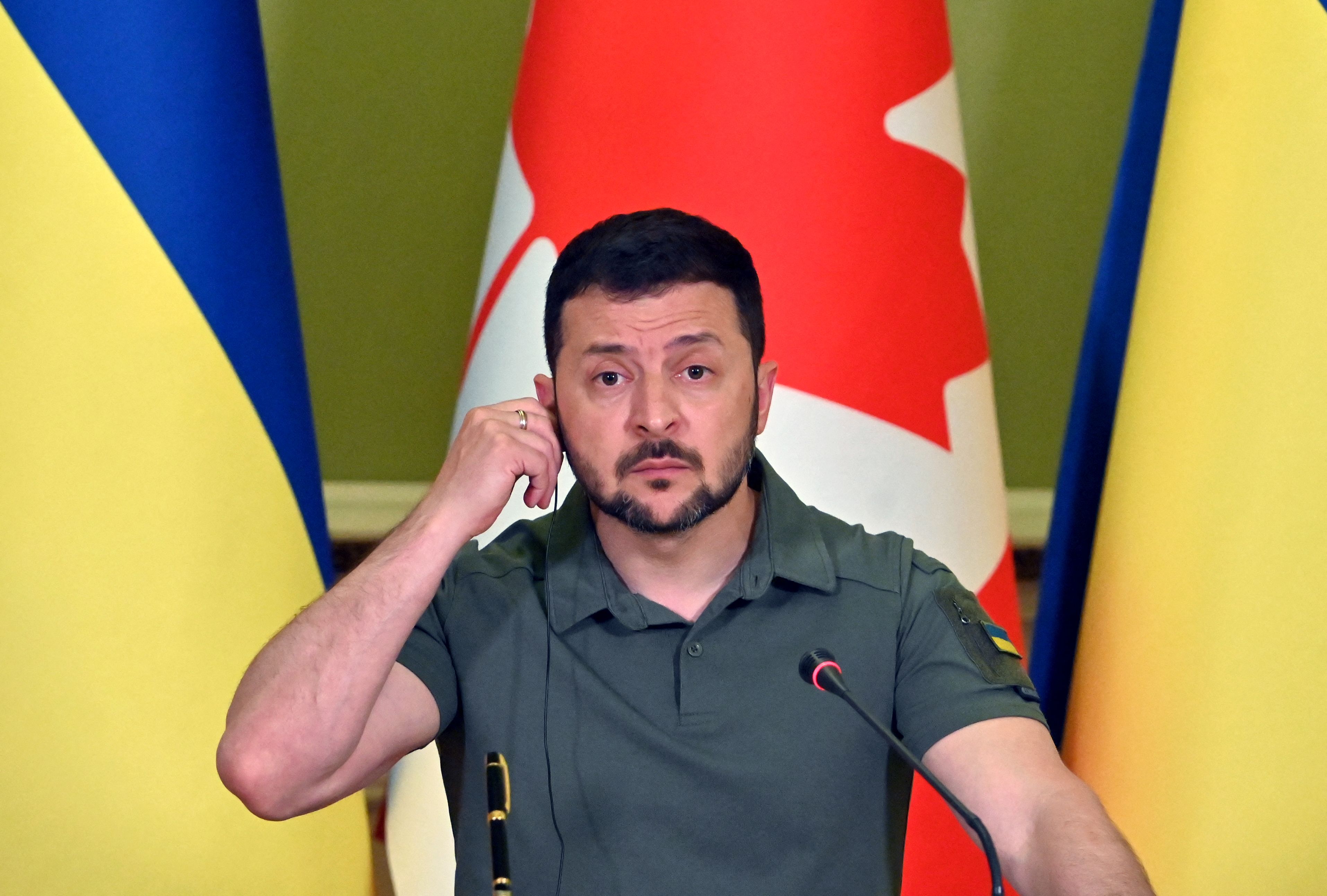 Presiden Ukraina Volodymyr Zelenskyy.