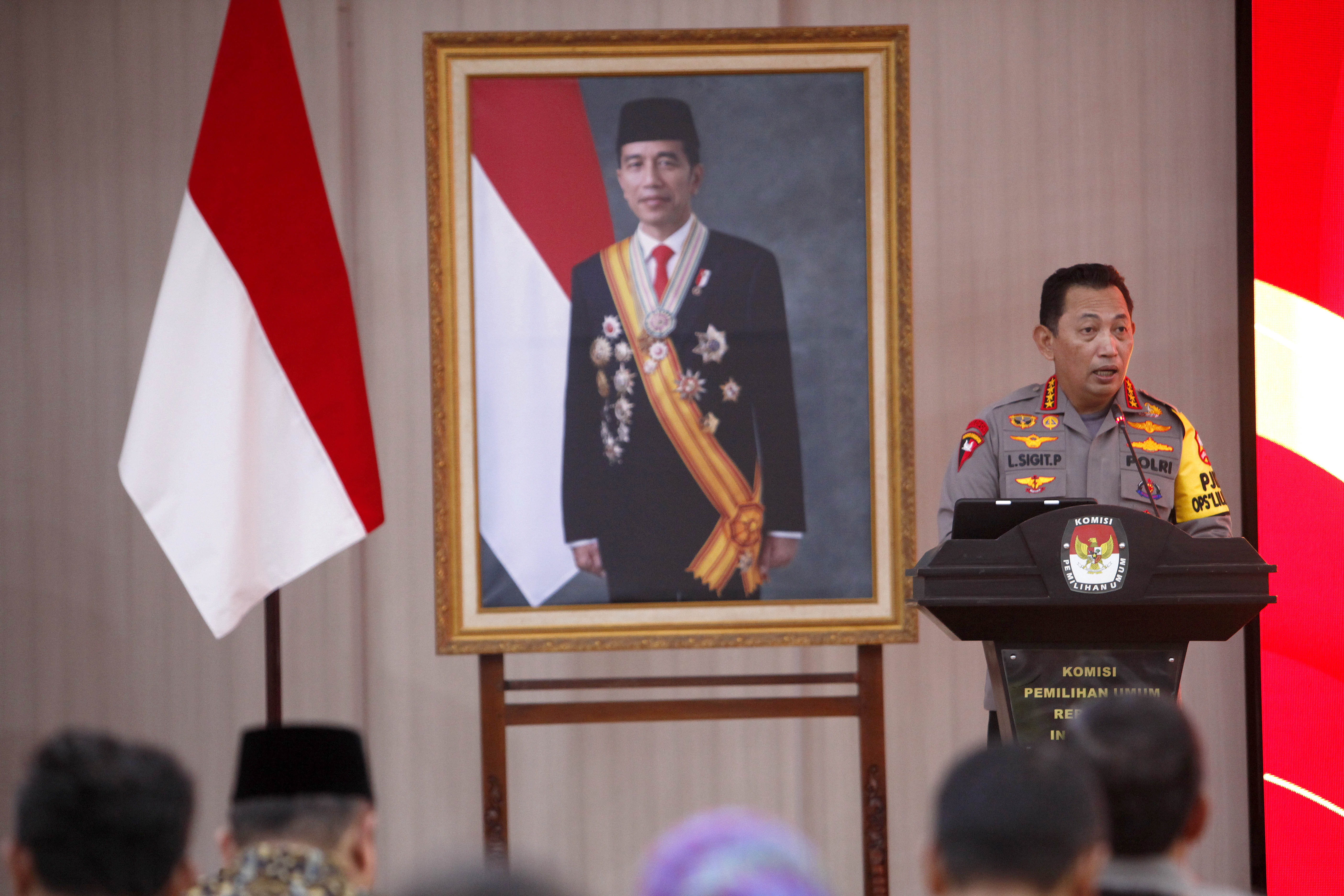 Kapolri Listyo Sigit Prabowo.