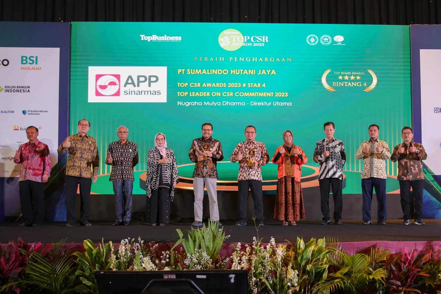 Penghargaan TOP CSR Awards 2023