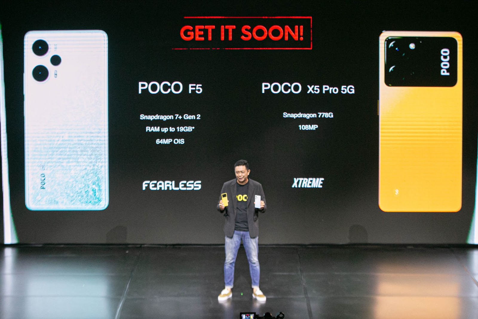 Peluncuran  Poco F5 dan Poco X5 Pro 5G