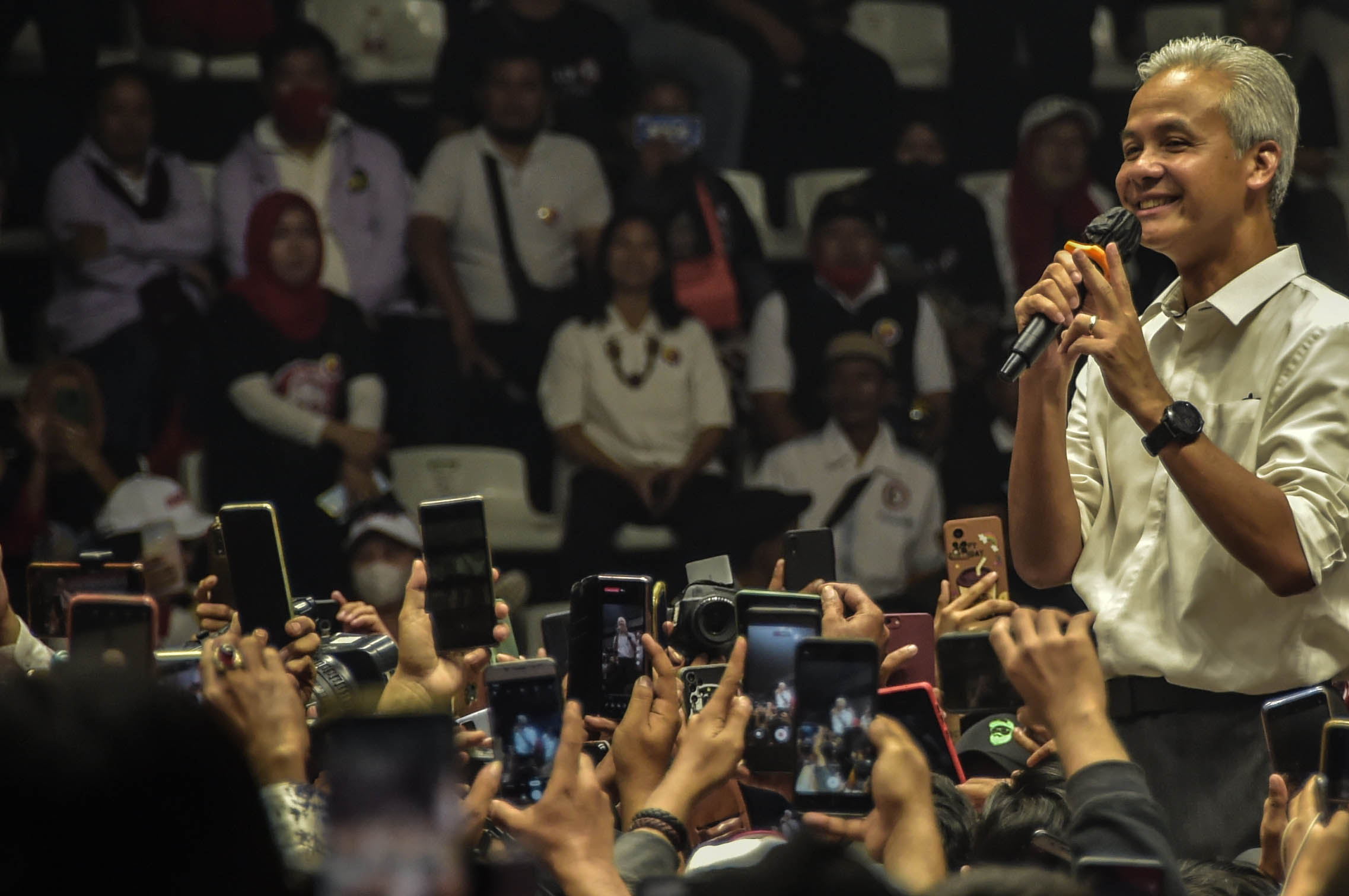 Bakal Calon Presiden Ganjar Pranowo.