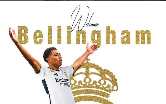 Jude Bellingham berseragam Real Madrid