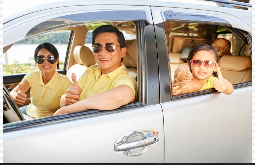 Ilustrasi liburan keluarga