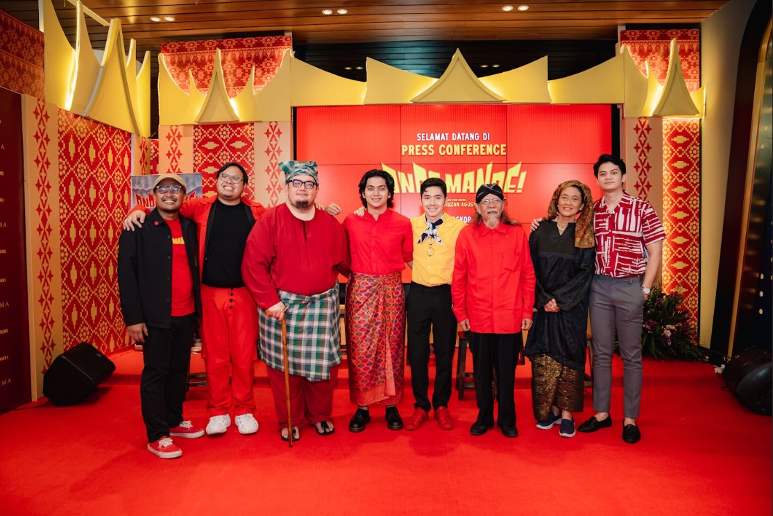 Konferensi pers film Onde Mande!