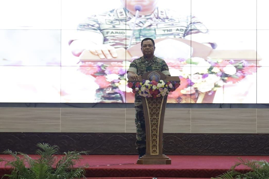 Pangdam V Brawijaya Mayjen TNI Farid Makruf