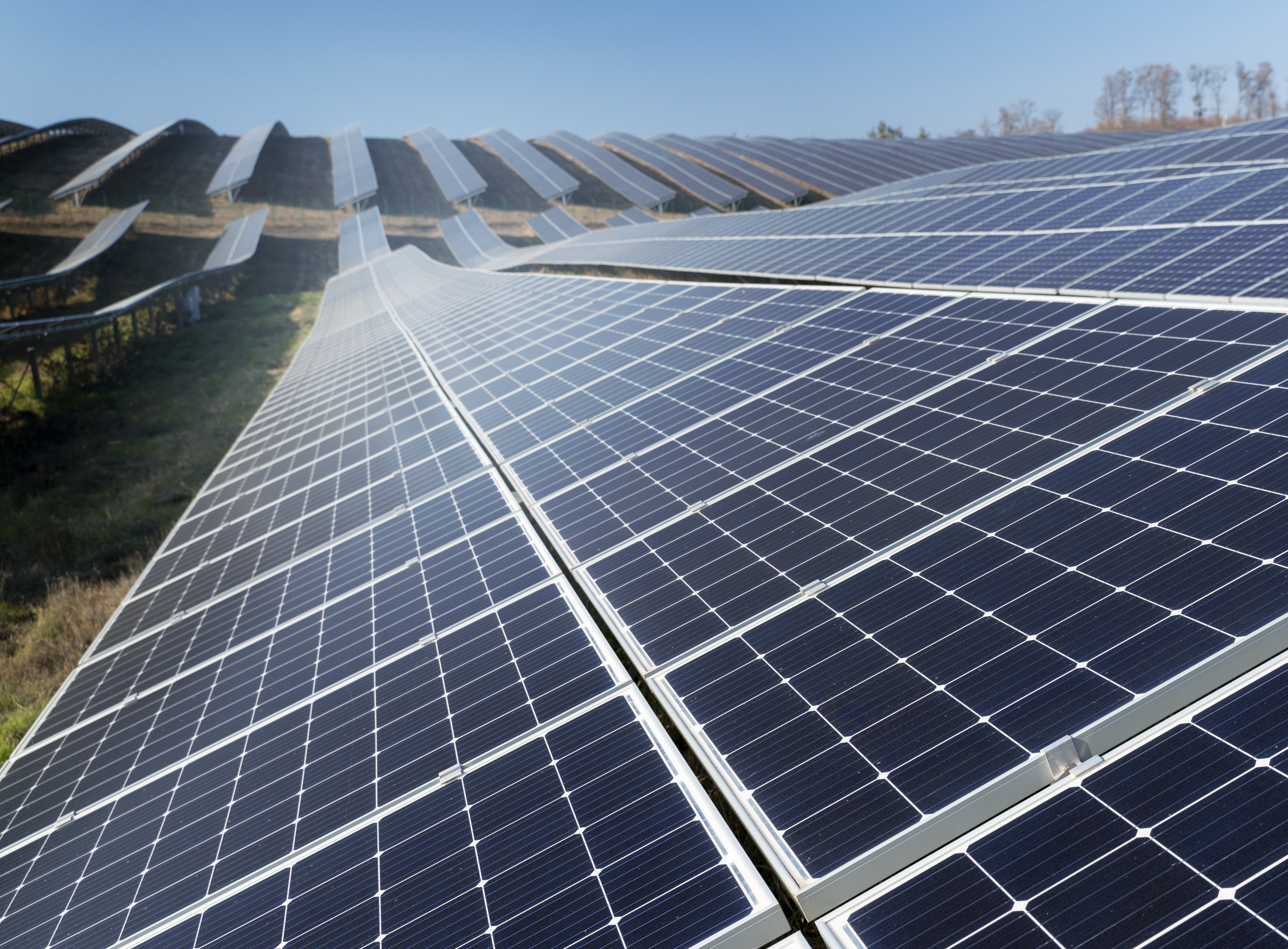 Ilustrasi panel surya