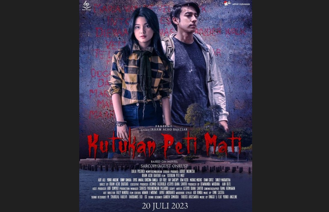 Poster film Kutukan Peti Mati