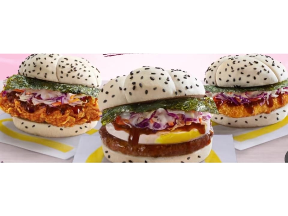 Tiga varian burger dengan cita rasa Jepang di McDonald's Indonesia.