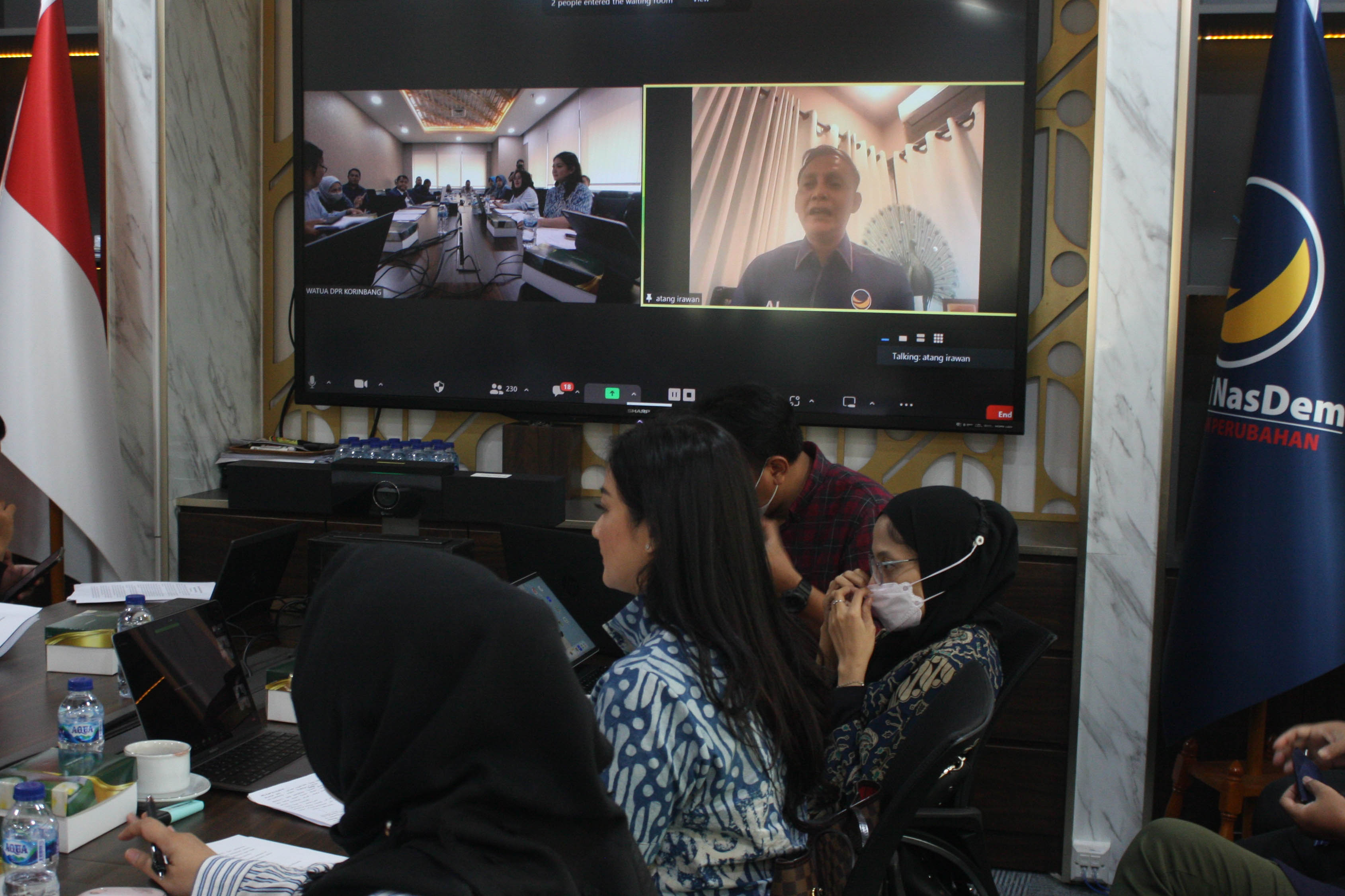 'Sistem Proporsional Terbuka: Upaya Menjaga Kedaulatan Rakyat' di Fraksi NasDem