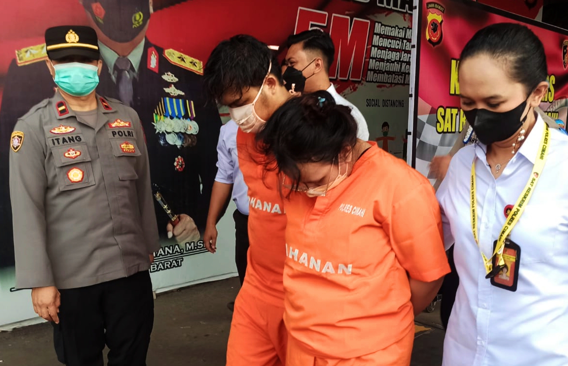 Ilustrasi: pasutri diamankan polisi karena melakukan penganiayaan terhadap seorang asisten rumah tangga (ART) di Ngamprah, Kabupaten Bandung