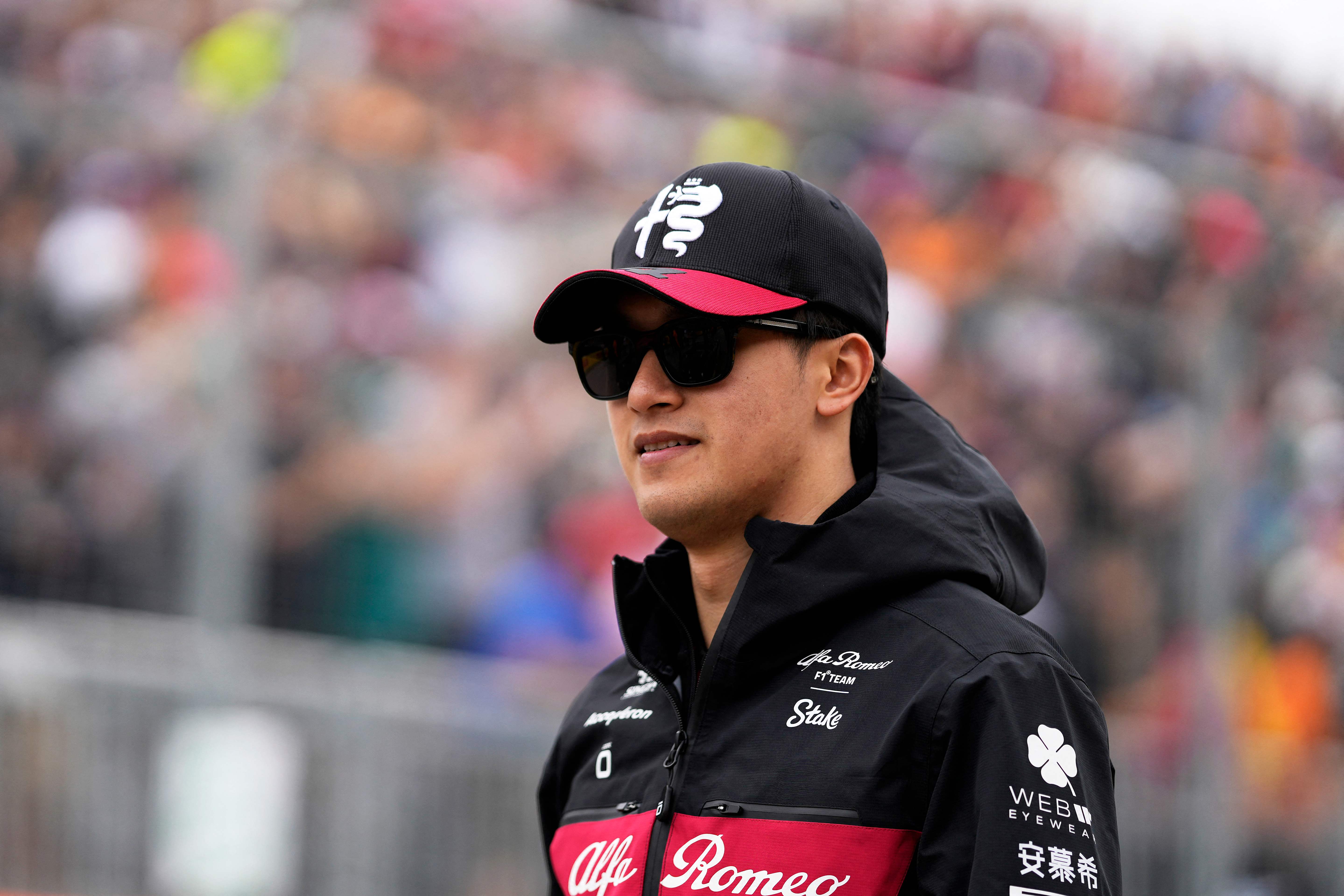 Pembalap Alfa Romeo asal Tiongkok Zhou Guanyu