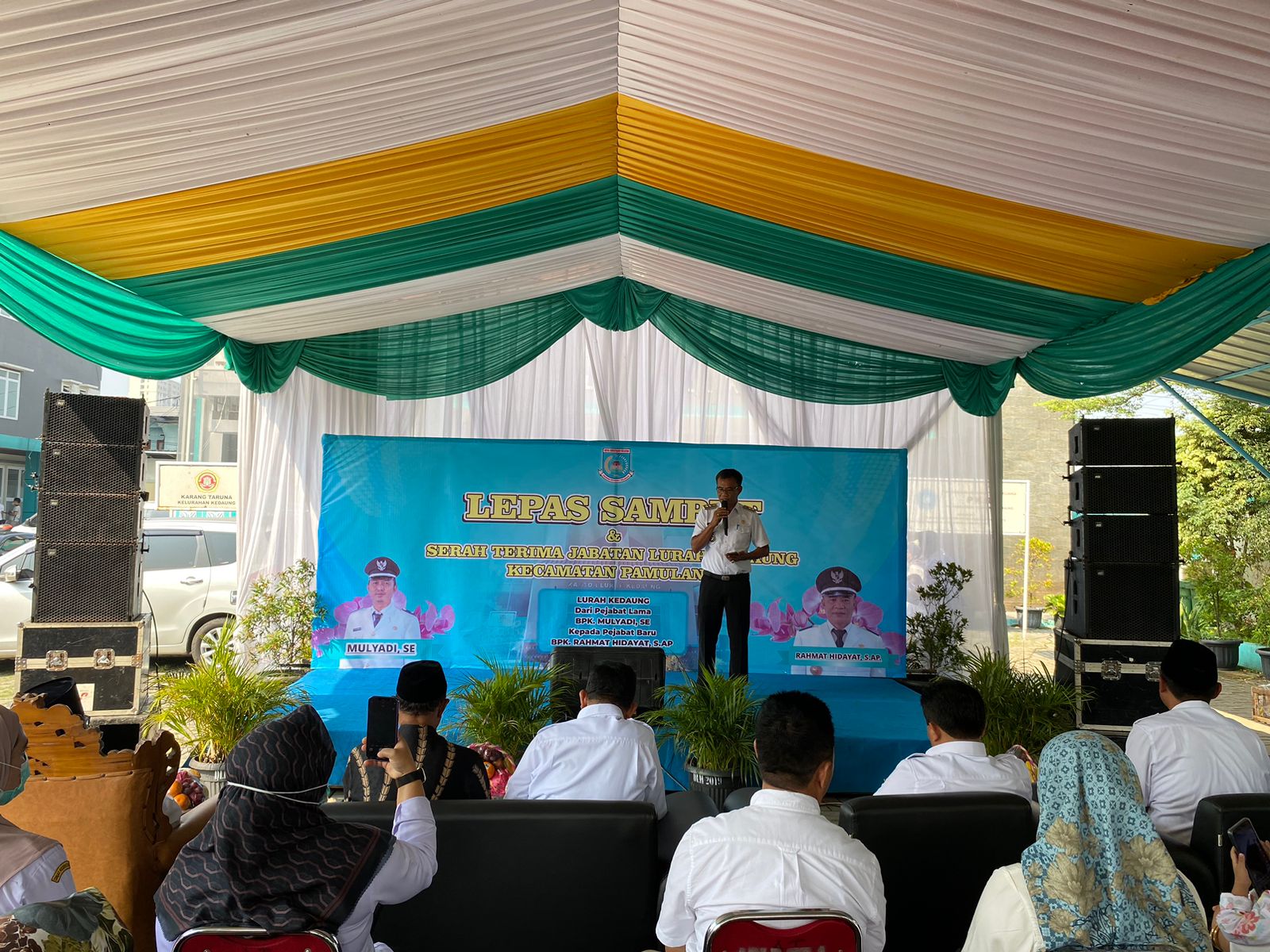 Sertijab Lurang Kedaung Baru, Pamulang, Tangerang Selatan, Banten