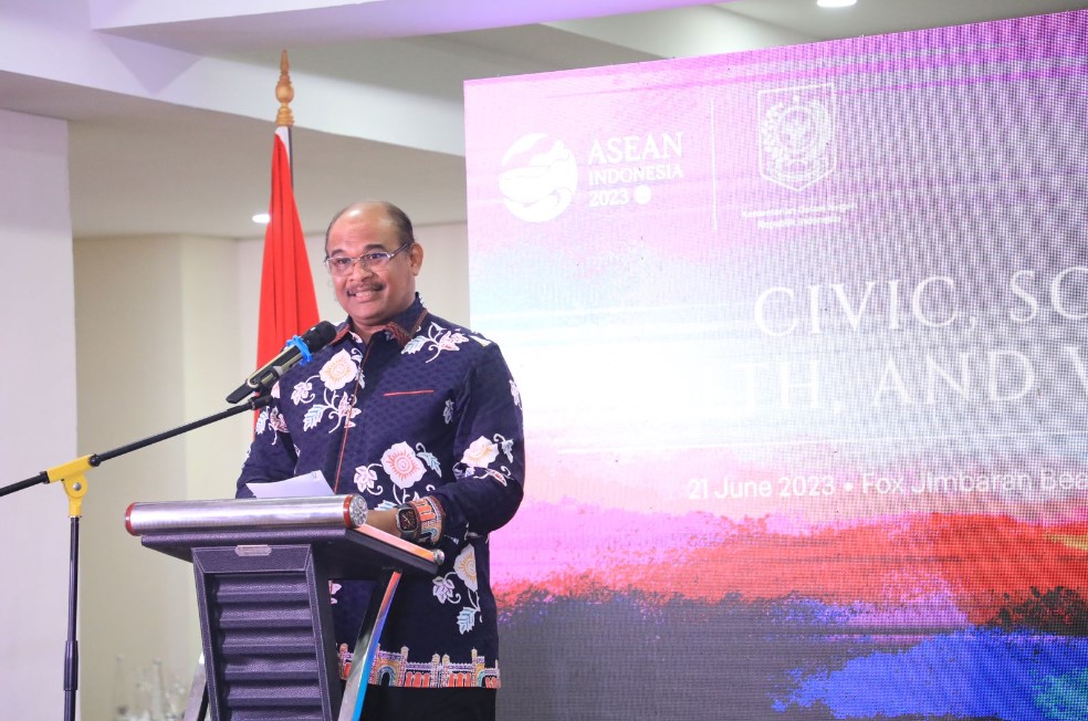 Direktur Jenderal Bina Administrasi Kewilayahan sekaligus National Representative (NR) ASCN Indonesia, Safrizal ZA.