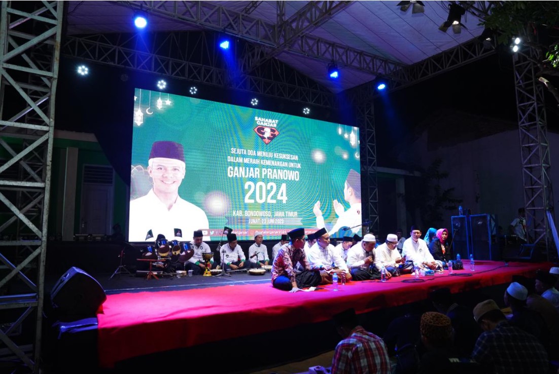 Kegiatan Sahabat Ganjar di Bondowoso, Jawa Timur