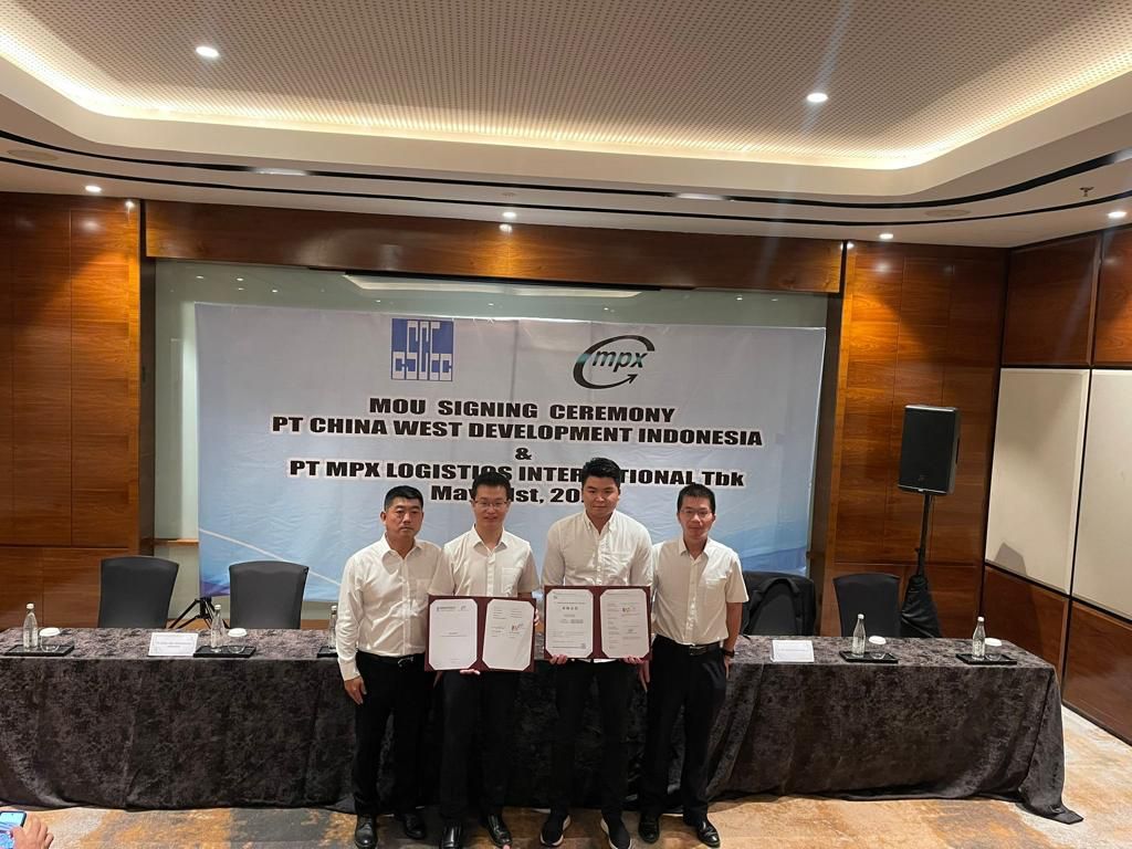 MoU MPXl dengan China West Development Indonesia