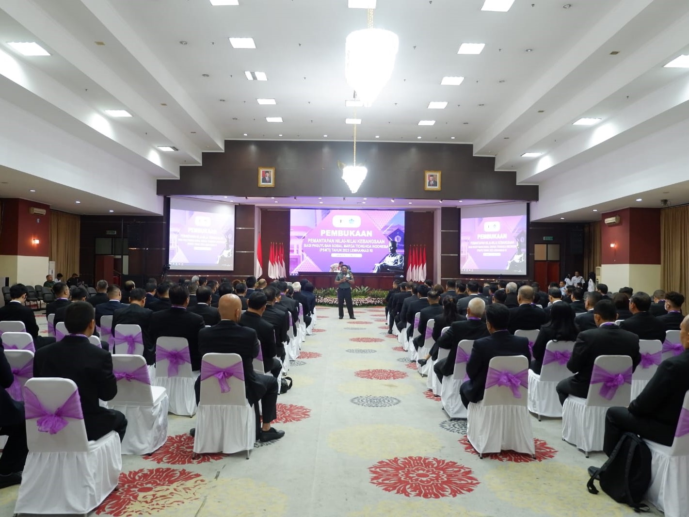 Paguyuban Sosial Marga Tionghoa Indonesia mengikuti pelatihan Pemantapan Nilai-Nilai Kebangsaan yang diselenggarakan Lemhannas.