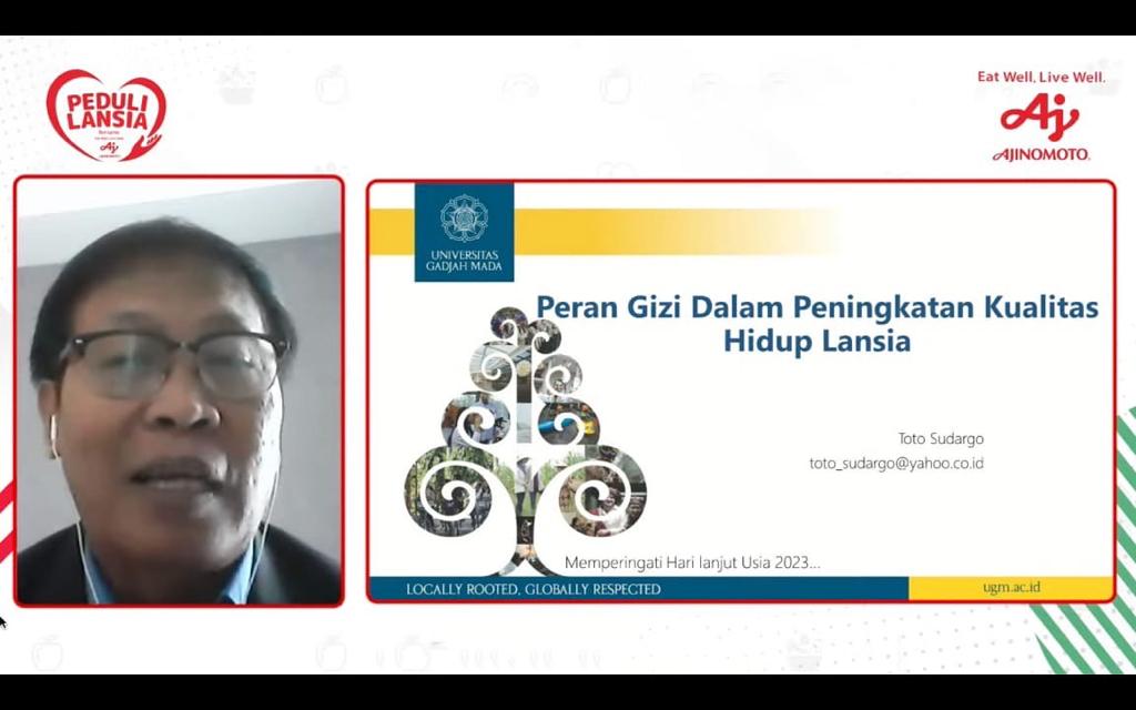 Peneliti dan ahli gizi Dr. Toto Sudargo, M.Kes.