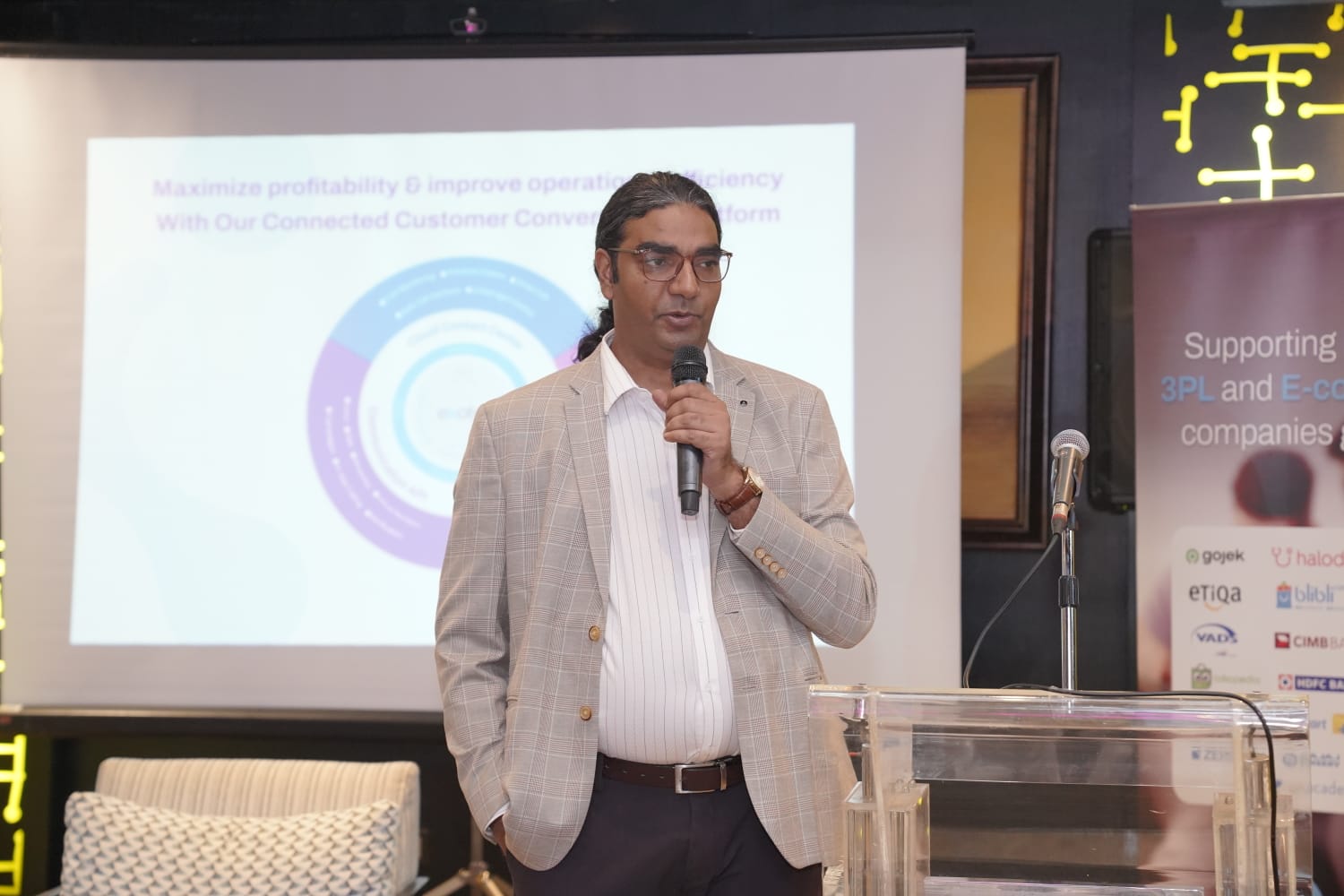 Sachin Bhatia, Chief Growth Officer dan Co-Founder Exotel