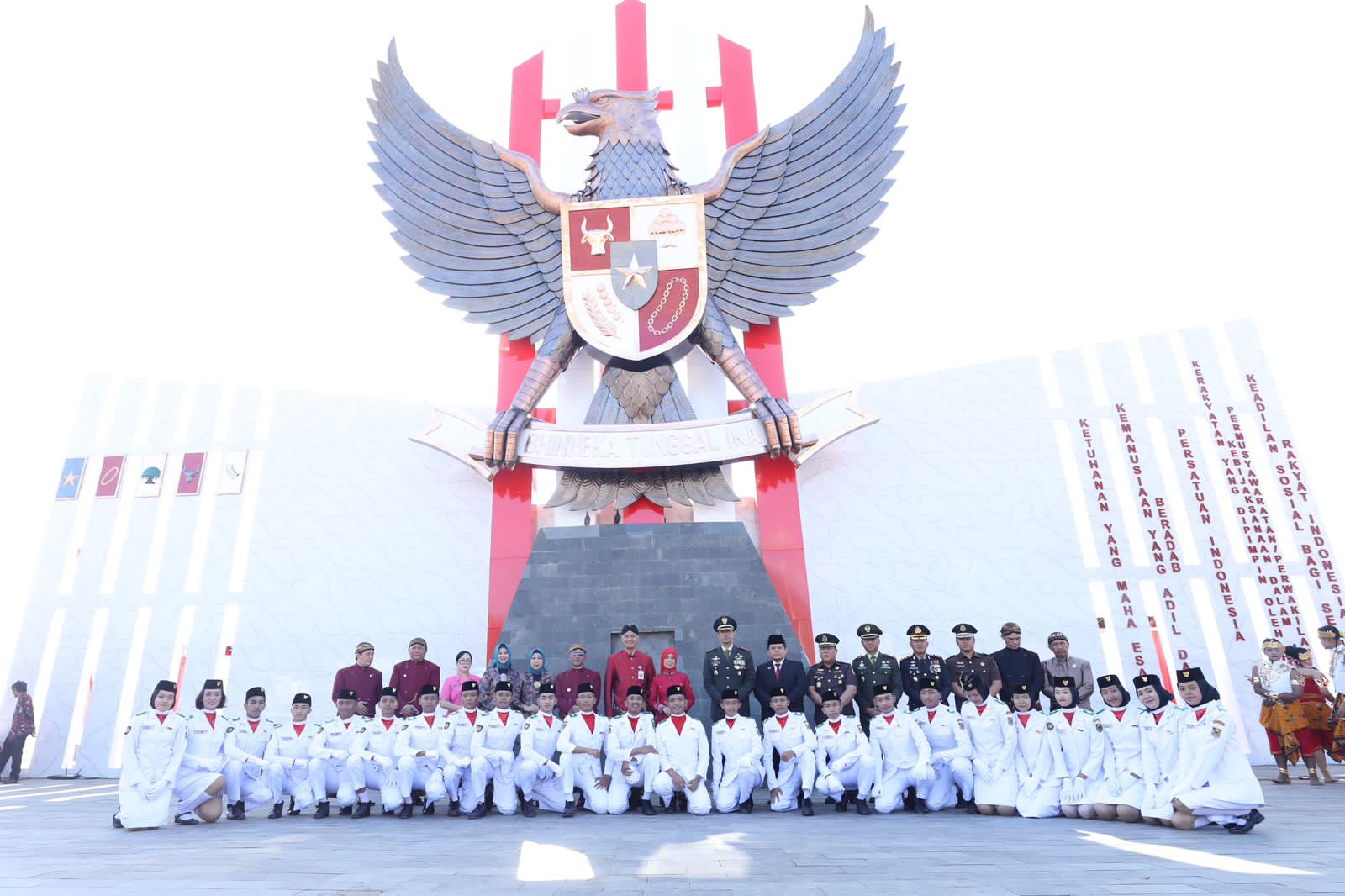 Alun-alun Pancasila di Boyolali, Jawa Tengah