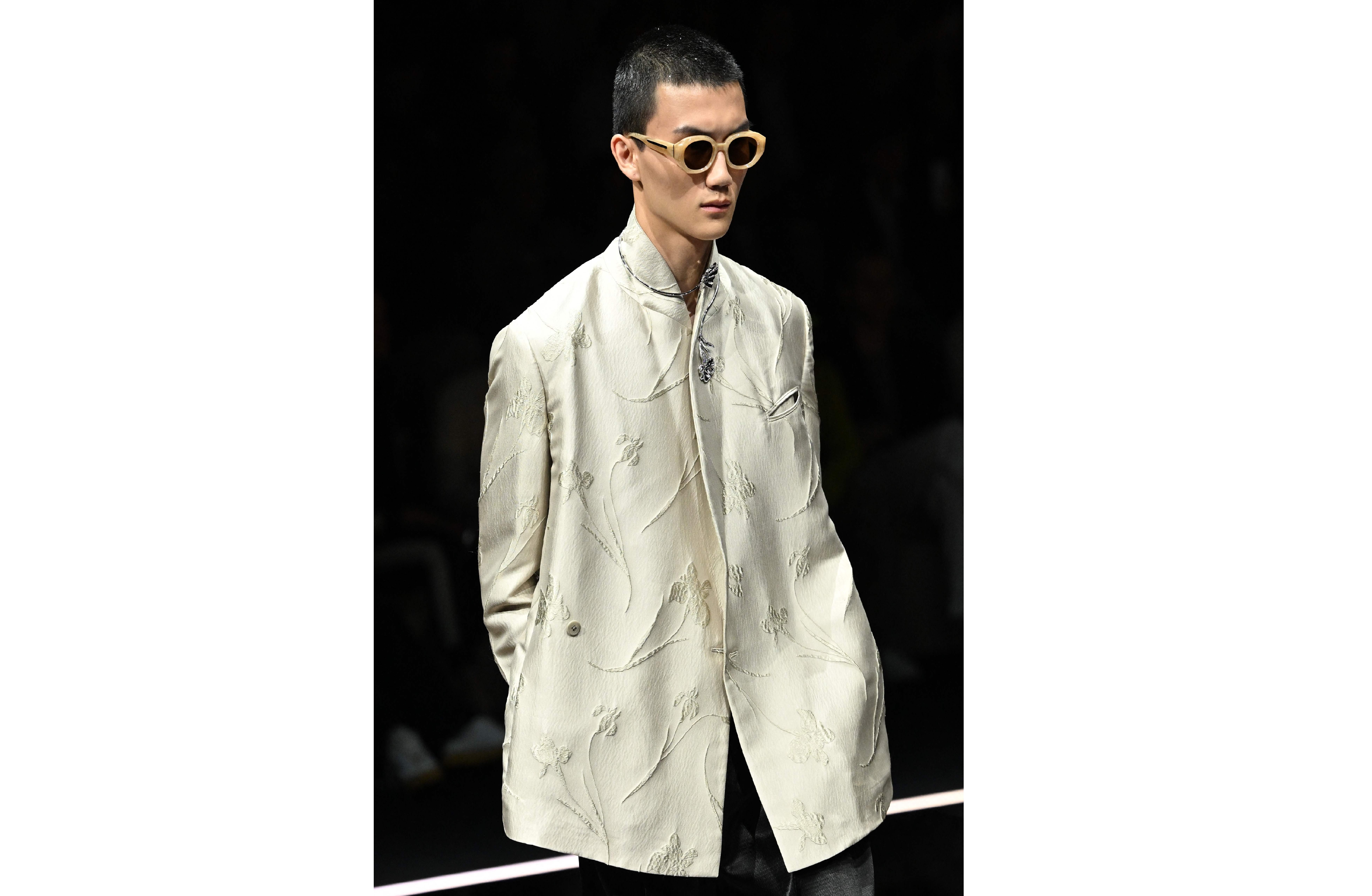 Koleksi Emporio Armani musim semi/panas 2024.