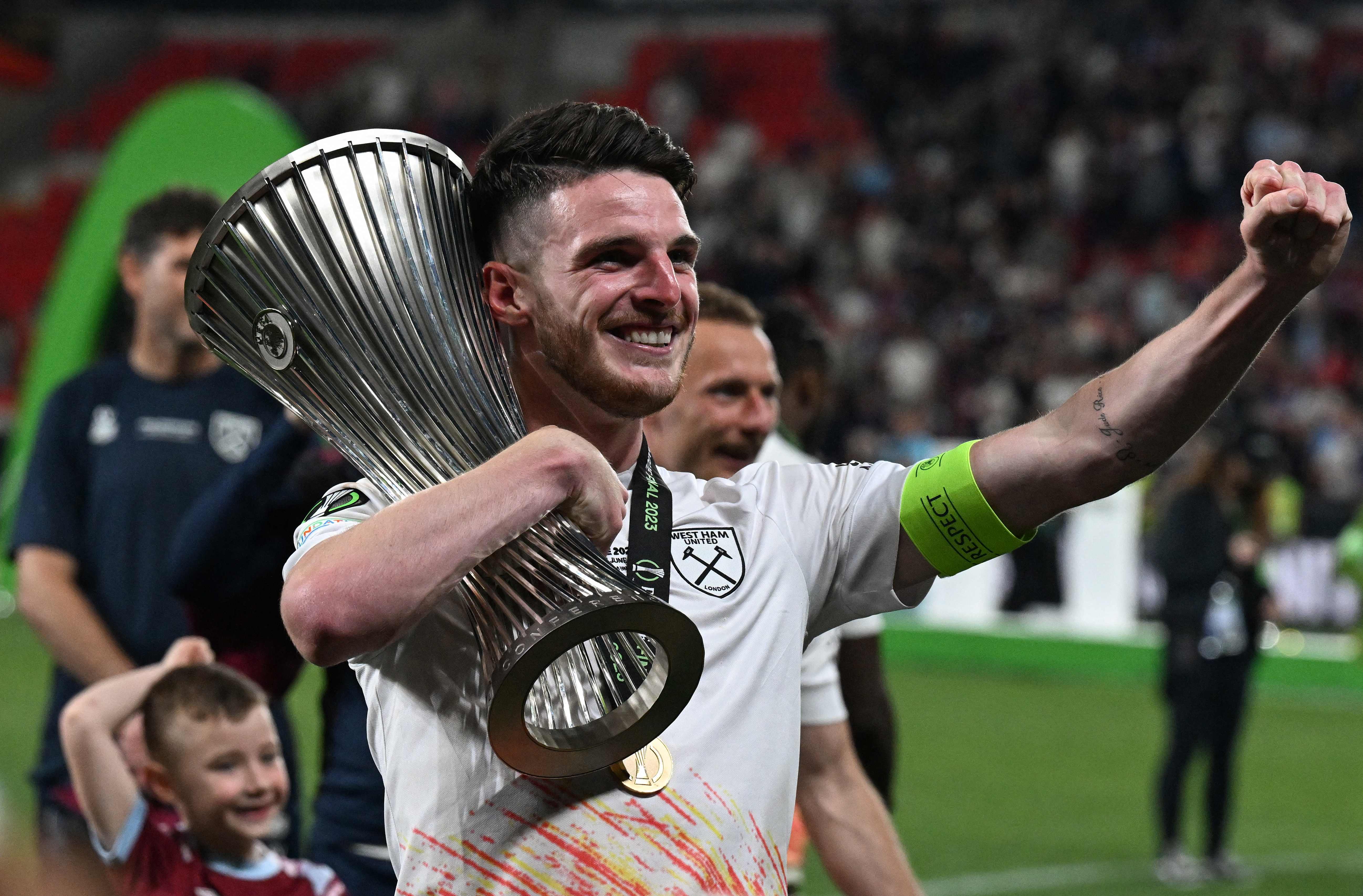 Kapten West Ham United Declan Rice