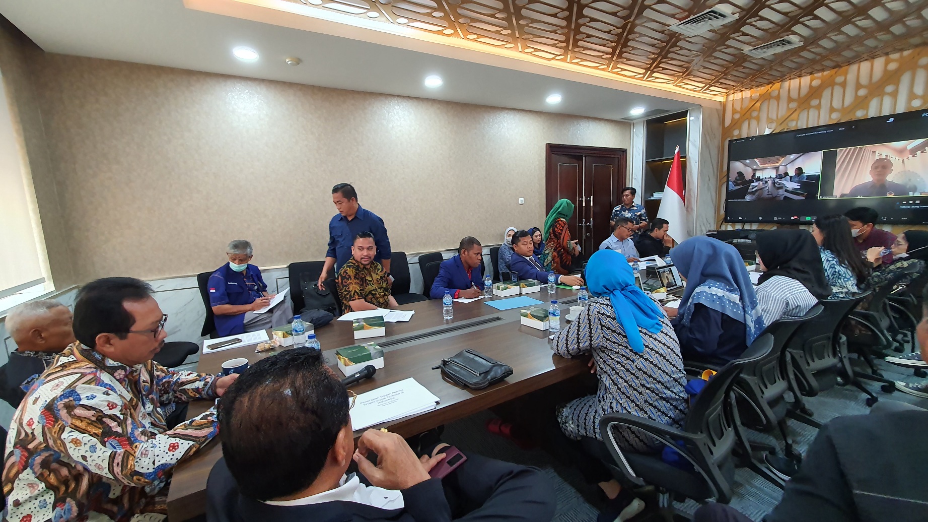 Diskusi bertajuk Sistem Proporsional Terbuka: Upaya Menjaga Kedaulatan Rakyat di Fraksi NasDem. 