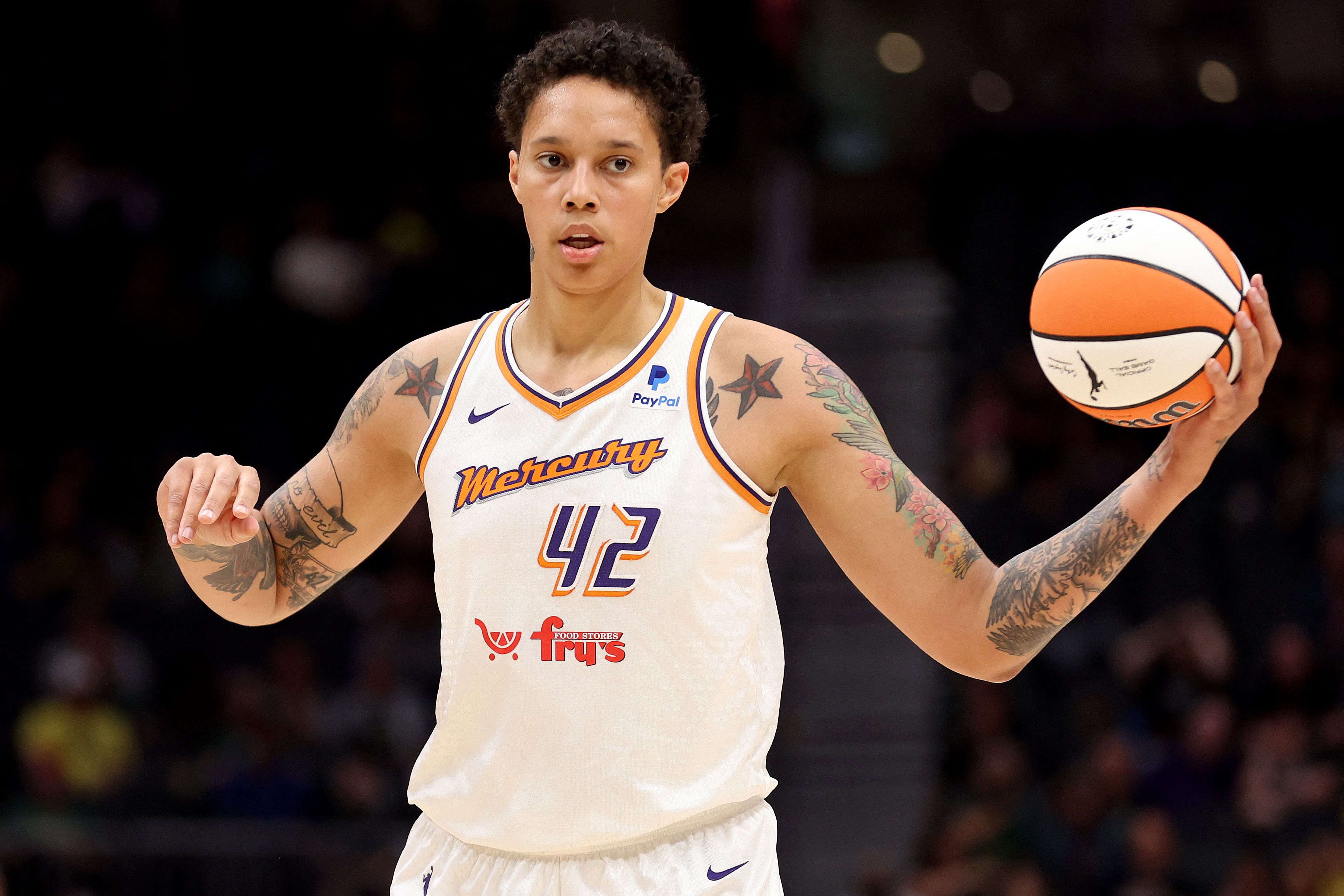 Pebasket Phoenix Mercury Britney Griner