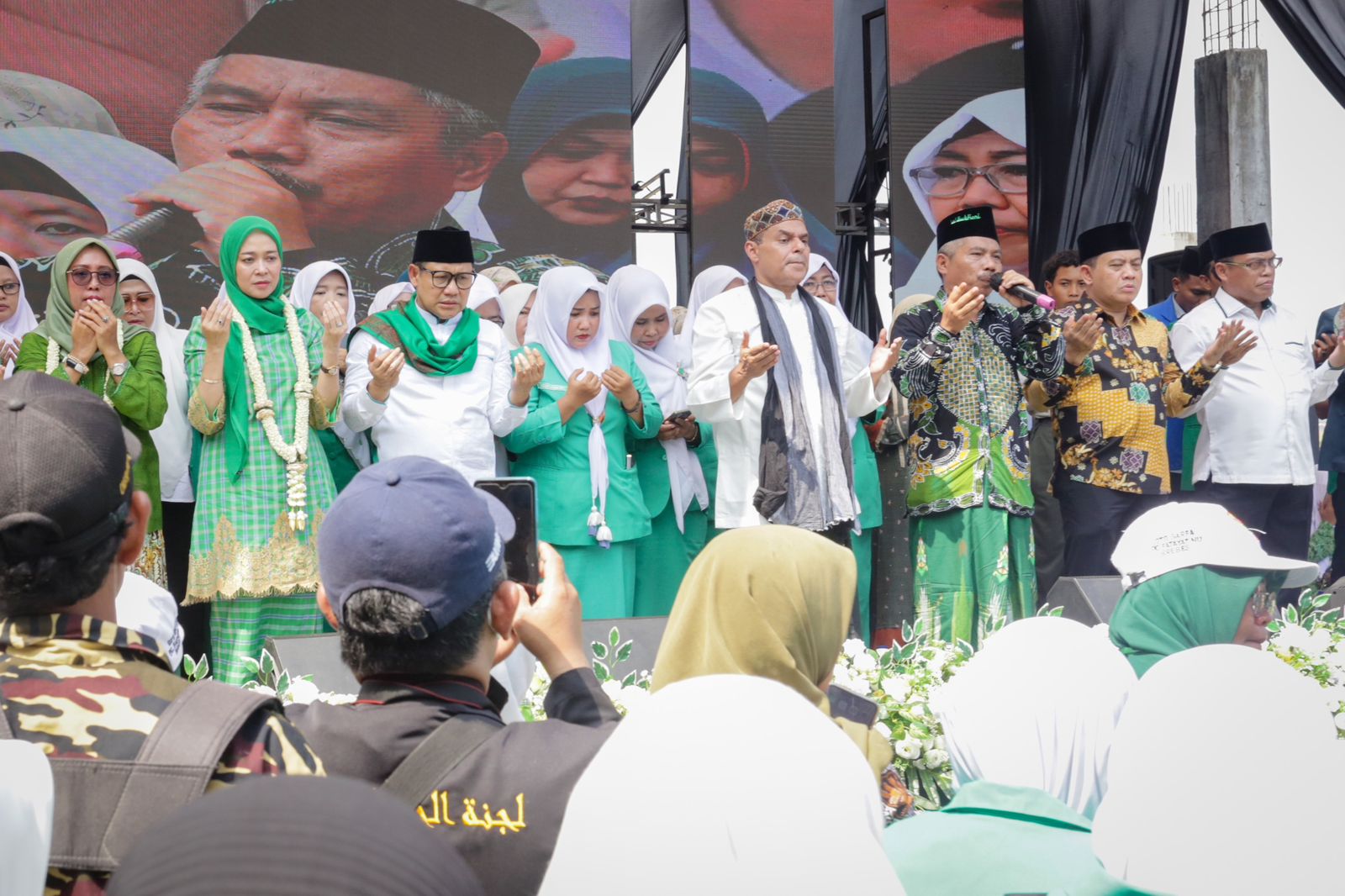 Cak Imin menghadiri peringatam Harlah Fatayat NU di Brebes, jawa Tangah